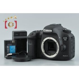 【中古】Canon キヤノン EOS 7D Mark II デジタル一眼レフカメラ