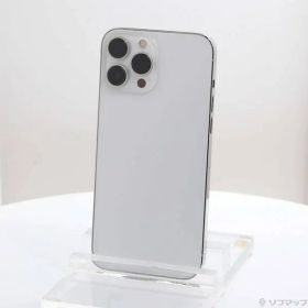 ソフマップ 〔中古品〕 iPhone13 Pro Max 128GB シルバー FLJ53J／A SIMフリー【305】