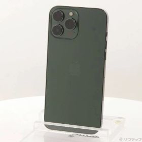 ソフマップ 〔中古品〕 iPhone13 Pro Max 128GB アルパイングリーン FNCU3J／A SIMフリー【198】