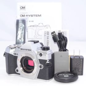 OLYMPUS オリンパス OM SYSTEM OM-5 ボディ シルバー