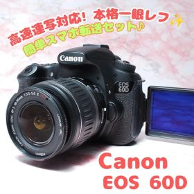 ✨Canon EOS 60D✨ショット少 スマホ転送 高性能中級機 一眼レフ