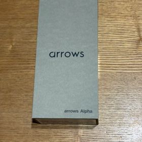 【新品・未開封】FCNT arrows Alpha(ブラック/512GB)