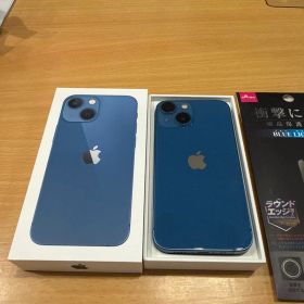 美品！Apple iPhone 13 mini ブルー 128GB 残量78%