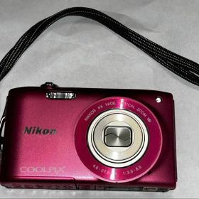 ジャンク ニコン Nikon COOLPIX S3500 ピンク デジカメ 電無