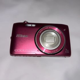 ジャンク ニコン Nikon COOLPIX S3500 ピンク デジカメ