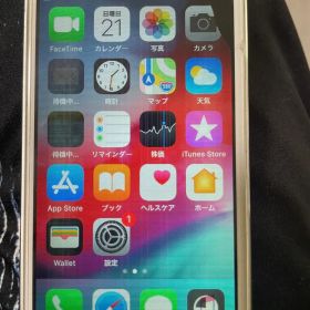 iPhone5s シルバー 16GB 液晶とびあり