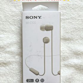 SONY ワイヤレスイヤホン WI-C100【⭐️国内正規品⭐️】