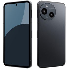 SHARP シャープ 6.1型SIMフリースマートフォン AQUOS sense9 RAM6GB/ROM128GBモデル SH-M29A-Bブラック