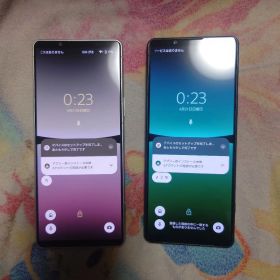 送料無料 Xperia 5Ⅳ SO-54C 2台セット 白色 緑色 シムフリー