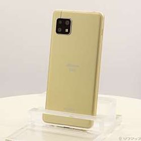 〔中古品〕 AQUOS sense5G 64GB イエローゴールド SH-53A docomoロック解除SIMフリー ［5.8インチ液晶／Snapdragon 690 5G／RAM:4GB／ナノSIM］〔中古品〕 AQUOS sense5G 64GB イエローゴールド SH-53A docomoロック解除SIMフリー ［5.8インチ液晶／Snapdragon 690 5G／RAM:4GB／ナノSIM］
