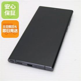 【中古】安心保証 美品 Galaxy S22 Ultra SCG14 ファントムブラック スマホ 白ロム 中古土日祝発送OK