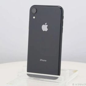 ソフマップ 〔中古品〕 iPhoneXR 64GB ブラック MT002J／A SIMフリー【344】