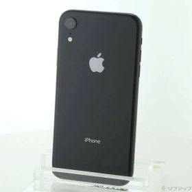 ソフマップ 〔中古品〕 iPhoneXR 64GB ブラック MT002J／A SIMフリー【258】