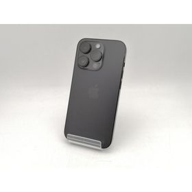 【中古】Apple au 【SIMフリー】 iPhone 14 Pro 256GB スペースブラック MQ0Q3J/A【なんば】保証期間１週間【ランクC】