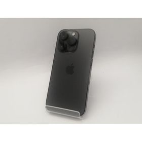 【中古】Apple 国内版 【SIMフリー】 iPhone 14 Pro 128GB スペースブラック MPXU3J/A【広島本通】保証期間１ヶ月【ランクC】