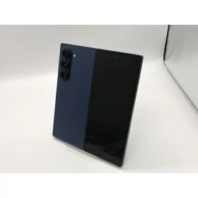 【中古】SAMSUNG 国内版 【SIMフリー】 Galaxy Z Fold6 ネイビー 12GB 256GB SM-F956QDBASJP【小倉駅前】保証期間1ヶ月【ランクC】