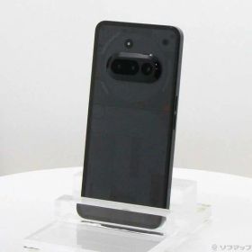 【中古】Nothing（ナッシング） Phone (3a) 128GB ブラック A10400154 SIMフリー 【262-ud】
