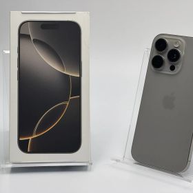 【箱付き中古B】iPhone 16 Pro 256GB ナチュラルチタニウム バッテリー【88%】 SIMフリー 白ロム