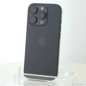 ソフマップ 〔中古品〕 iPhone16 Pro 128GB ブラックチタニウム MYMV3J／A SIMフリー【349】