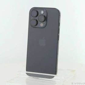 ソフマップ 〔中古品〕 iPhone16 Pro 256GB ブラックチタニウム MYN03J／A SIMフリー【198】