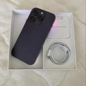 Apple iPhone 14 Pro 本体 ディープパープル