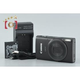 【中古】Canon キヤノン IXY 650 ブラック コンパクトデジタルカメラ