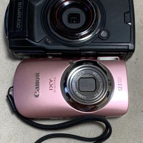 OLYMPUS Tough TG-6 と Canon IXY PC1356 2台