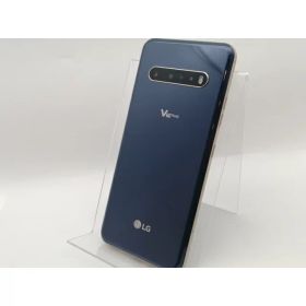 【中古】LG電子 SoftBank 【SIMロック解除済み】 LG V60 ThinQ 5G クラッシーブルー 8GB 128GB A001LG【津田沼】保証期間1ヶ月【ランクA】