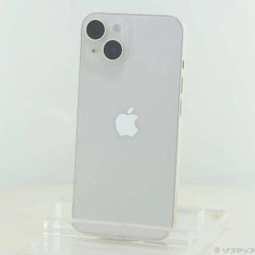 ソフマップ 〔中古品〕 iPhone14 128GB スターライト MPUQ3J／A SIMフリー【368】