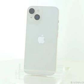 ソフマップ 〔中古品〕 iPhone14 128GB スターライト MPUQ3J／A SIMフリー【196】