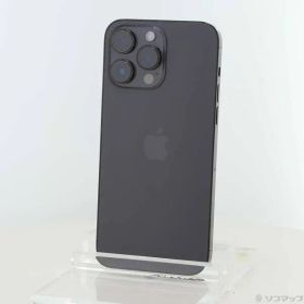 ソフマップ 〔中古品〕 iPhone14 Pro Max 1TB スペースブラック MQ9K3J／A SIMフリー【198】