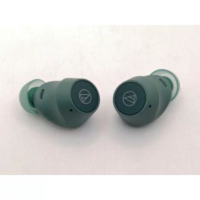 【中古】audio-technica SOLID BASS ATH-CKS30TW+ GR [エバーグリーン]【三宮駅前】保証期間1ヶ月【ランクA】