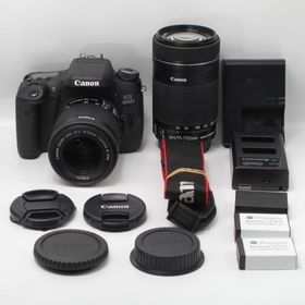 Canon デジタル一眼レフカメラ EOS 8000D ダブルズームキット EF-S18-55mm/EF-S55-250mm 付属 EOS8000D-WKIT