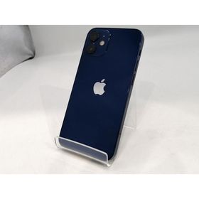 【中古】Apple SoftBank 【SIMロック解除済み】 iPhone 12 mini 128GB ブルー MGDP3J/A【浜松駅前】保証期間１ヶ月【ランクC】