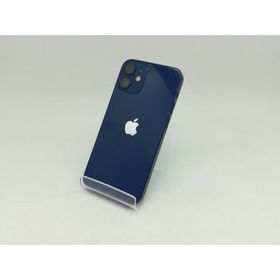 【中古】Apple SoftBank 【SIMロック解除済み】 iPhone 12 mini 128GB ブルー MGDP3J/A【町田】保証期間１週間【ランクC】
