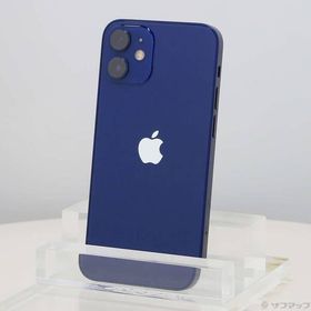 〔中古〕Apple(アップル) iPhone12 mini 128GB ブルー MGDP3J／A SIMフリー〔262-ud〕