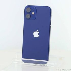 〔中古〕Apple(アップル) iPhone12 mini 128GB ブルー MGDP3J／A SIMフリー〔258-ud〕