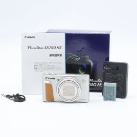 Canon PowerShot SX740 HS シルバー｜光学40倍ズーム コンパクトデジタルカメラ｜4K動画・Wi-Fi対応・旅行／運動会向け キヤノン【中古】