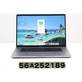 ノートパソコン Apple MacBook Pro 16インチ 2019 A2141 Core i7 9750H 2.6GHz/16GB/512GB(SSD)/16W/3K(3072x1920)/Radeon Pro 5300M AC欠品