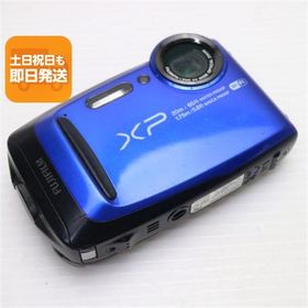 良品中古 FinePix XP120 ブルー 即日発送 コンデジ FUJIFILM 本体 あすつく 土日祝発送OK