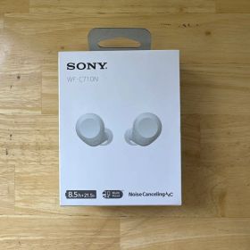 新品未開封・SONY ワイヤレスイヤホン WF-C710N ホワイト
