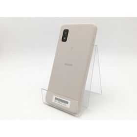 【中古】SHARP ymobile 【SIMフリー】 AQUOS wish アイボリー 4GB 64GB A104SH【ECセンター】保証期間１ヶ月【ランクA】