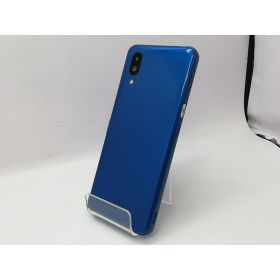 【中古】SHARP SoftBank 【SIMフリー】 シンプルスマホ6 インディゴブルー 4GB 64GB A201SH【新宿】保証期間1ヶ月【ランクB】