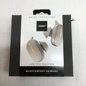 【中古品】 ボーズ / BOSE QuietComfort Earbuds ワイヤレスノイズキャンセリング イヤホン 30021148 2020年 ベージュ