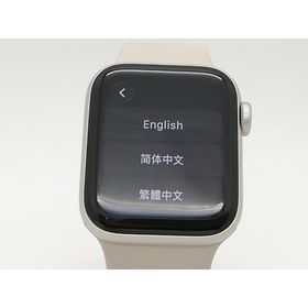 【中古】Apple Apple Watch SE2 40mm GPS スターライトアルミニウムケース/スターライトスポーツバンド MNJP3J/A【府中ル・シーニュ】保証期間１ヶ月【ランクB】