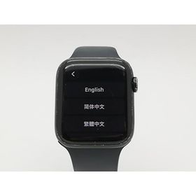 【中古】Apple Watch SE2 44mm GPS ミッドナイトアルミニウムケース/ミッドナイトスポーツバンド (M/L) MXEK3J/A【府中ル・シーニュ】保証期間１ヶ月【ランクC】