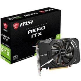 【中古】（新古品・未使用品） MSI GeForce RTX 2060 AERO ITX 6G OC グラフィックスカード [国内正規流通品]
