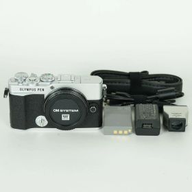 [美品 | シャッター数960回｜OPTICAL VIEW FINDER付] OLYMPUS PEN E-P7 [ボディ シルバー] | マイクロフォーサーズマウント