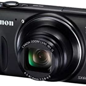 【中古】Canon デジタルカメラ Power Shot SX600 HS ブラック 光学18倍ズーム PSSX600HS(BK)