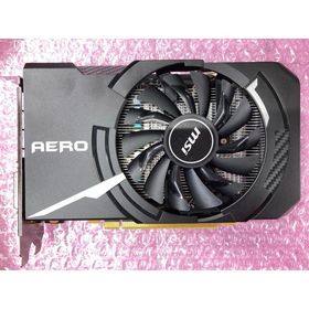中古 グラフィックボード 中古 MSI GeForce GTX 1060 AERO ITX 6G OC GTX1060/6GB/GDDR5/HDMIx2/DPx2/DVI-Dx1